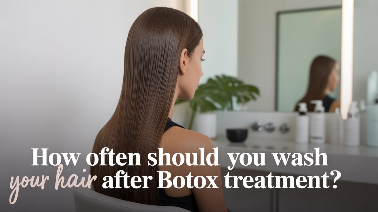 How Often You Should Wash Your Hair After Botox Treatment?