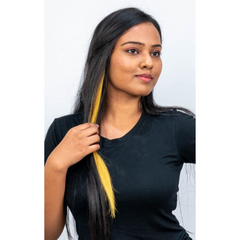 Feather Clip-In Golden Yellow LIMITED EDITION