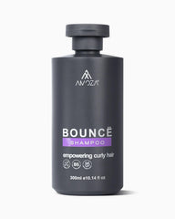 Amoza Bounce Shampoo for Curly & Frizz-Prone Hair | Amino Acid, Pro Vitamin B5 & Shea Infusion | Curl Definition & Moisture Care | 300ml