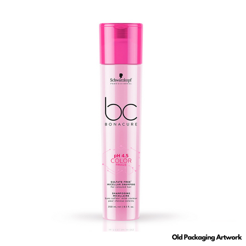 Bonacure Shampoo pH4.5 Color Freeze Schwarzkopf Professional - 250ML