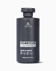 Amoza Softouch Shampoo 300ml | Dry & Frizzy Hair | Hair Smoothening