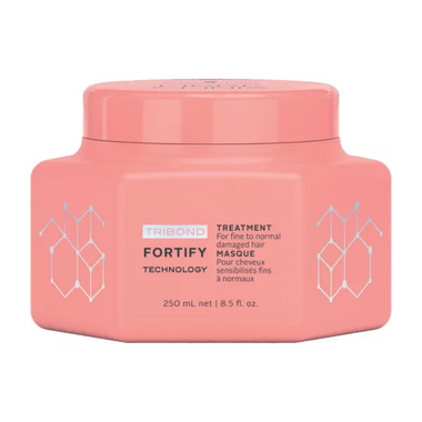 250ml Pink Bottle containing Hair Mask to Fortify Hair