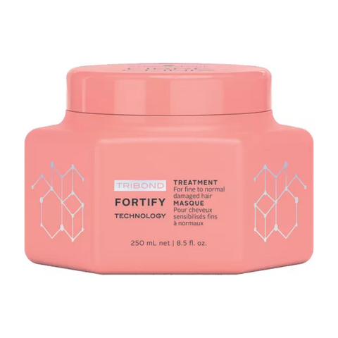 250ml Pink Bottle containing Hair Mask to Fortify Hair