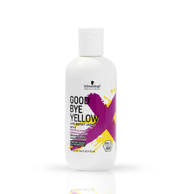 300ml White Bottle containing Shampoo for Neutralizing Yellow Colored Hair